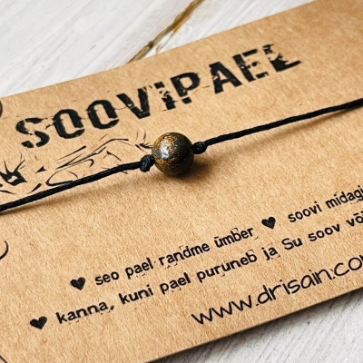 Soovipael bronsiidiga 6mm