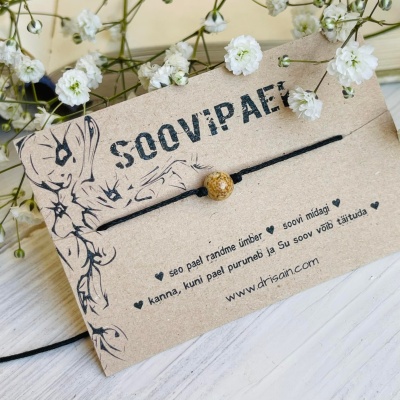 Soovipael piltjaspisega 6mm