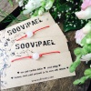 Soovipael tahutud roosa kvarts 8mm